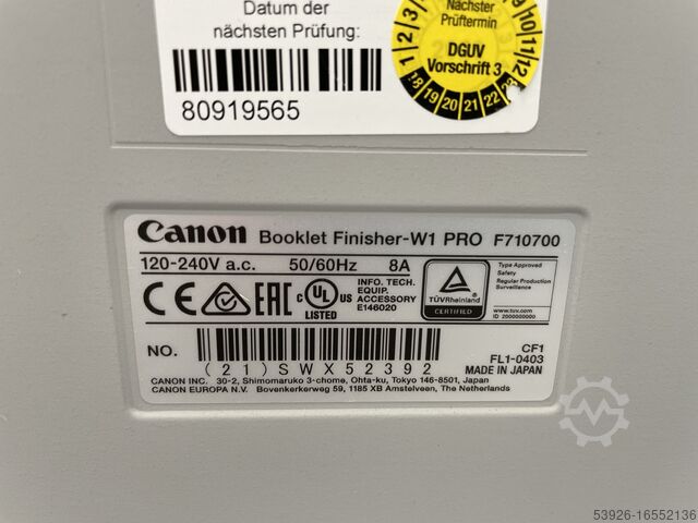 Canon Booklet Finisher W1 Pro (для различных моделей Canon)