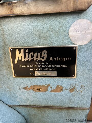 Mirus Anleger — этикеточная печатная машина