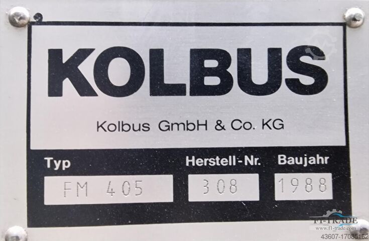 Kolbus FM 405