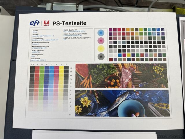 Xerox Versant 180 Press only 270.000 clicks, incl. Fiery, booklet, SquareFold