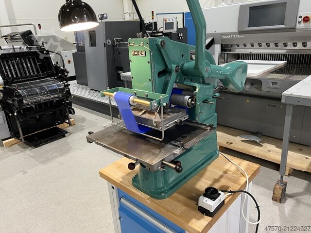 Baier Geba Hot Stamping Press