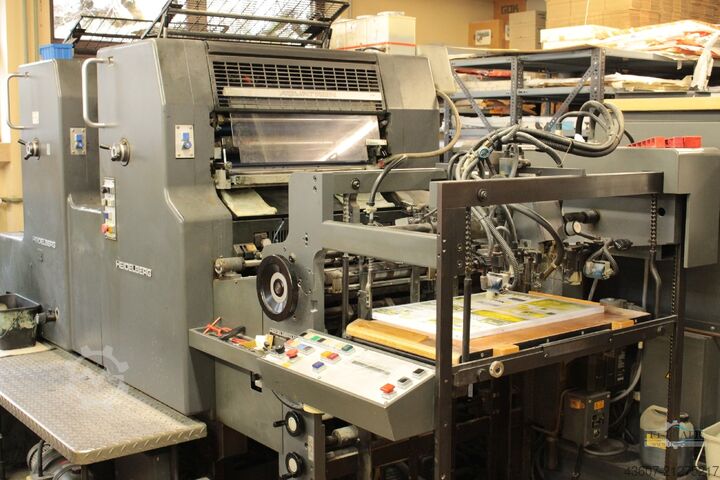 2-цветная офсетная печатная машина - 2-цветная офсетная машина Heidelberg MOZP-S