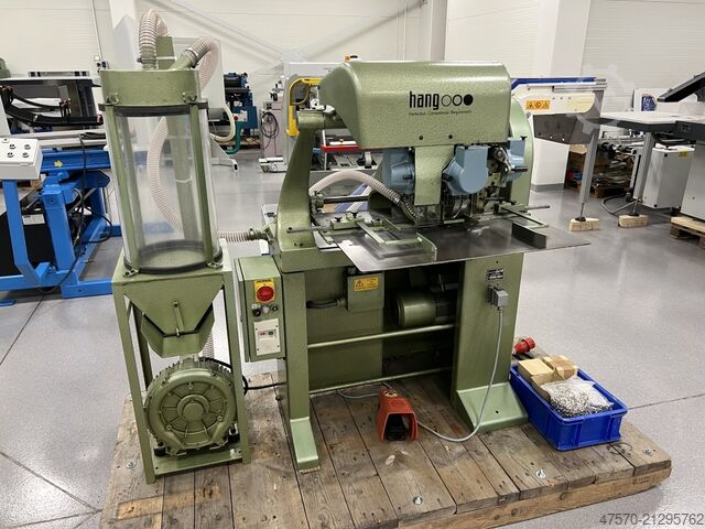 Hang 87F 3-Head Eyeletter with Extraction waste