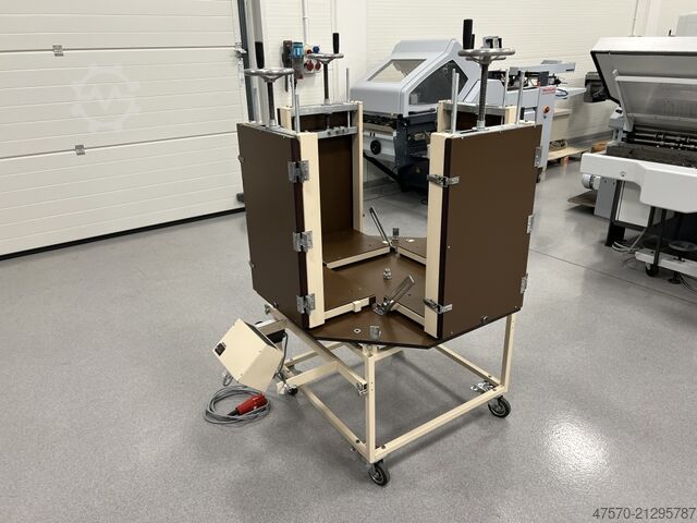 MURO 4 x 5000 A4/HAD 4-station bookbinding press for gluing