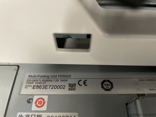 Ricoh Pro 8200s с Fiery EB-34, LCIT RT5100, FD5020 и SR5050