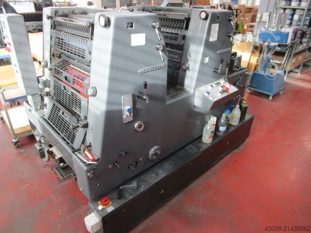 офсетной печати HEIDELBERG GTO 52-2 + Vers. MIT N&P EINHEIT