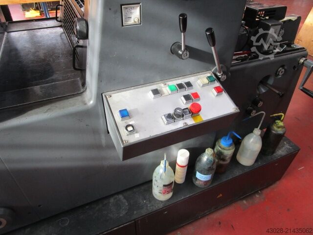 офсетной печати HEIDELBERG GTO 52-2 + Vers. MIT N&P EINHEIT