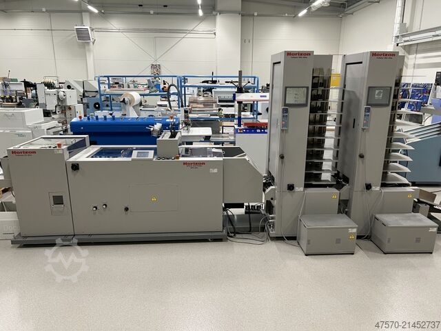 Horizon VAC-100a + VAC-100c + SPF-20A + FC-20A Booklet Maker