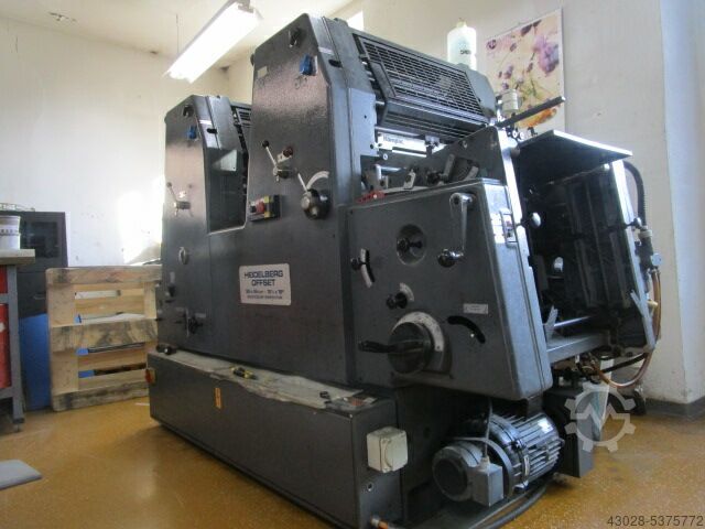 офсетной печати HEIDELBERG GTOZP 46 + VERSION