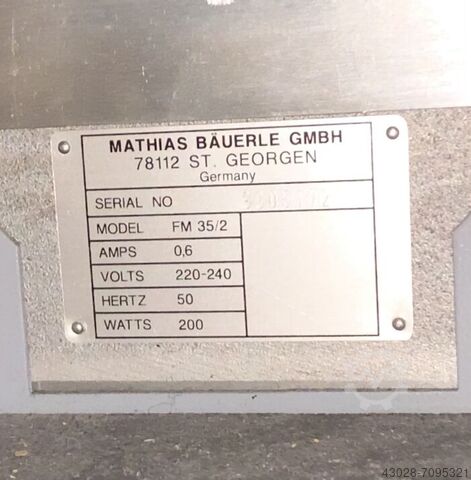 MB Bäuerle MULTIPLI FM 35/2