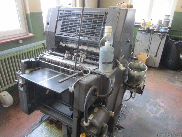 офсетной печати HEIDELBERG GTO 46 + Vers. MIT N&P EINHEIT