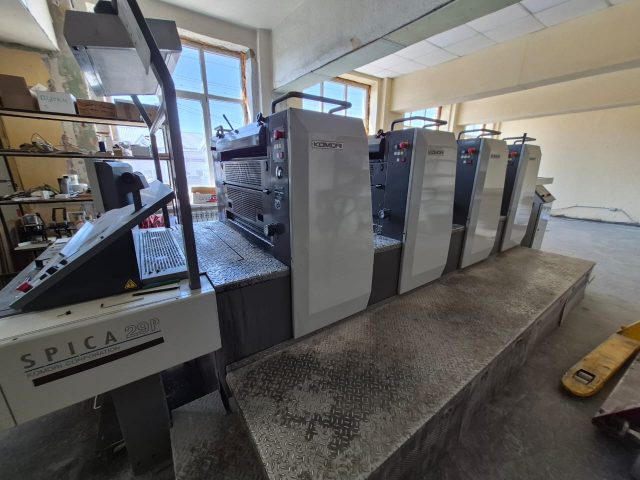 Komori spica 429p, 2006 г.в., 157 млн. отт