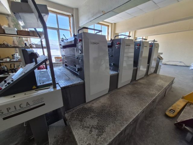 Komori spica 429p, 2006 г.в., 157 млн. отт