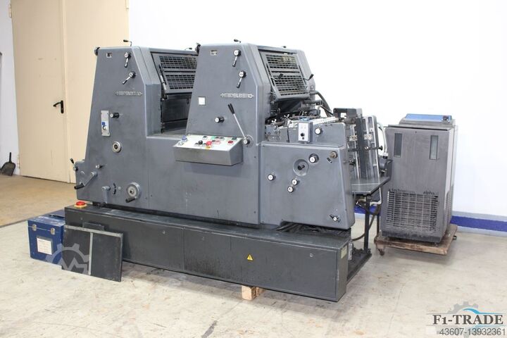 2-цветная листовая офсетная машина Heidelberg GTO52-2