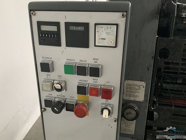 1 цветная листовая офсетная машина Heidelberg GTO52
