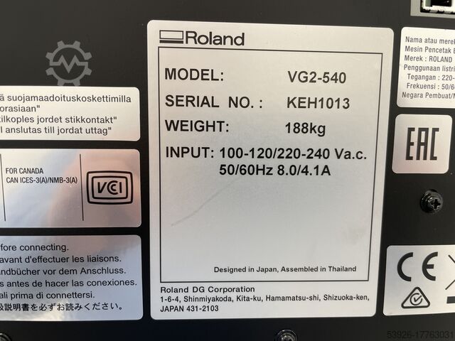 Roland TrueVIS VG2-540