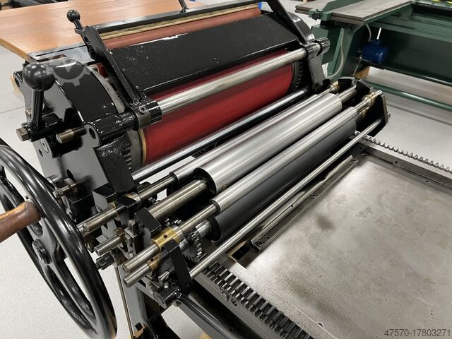 Proofing press 55x65cm Antique