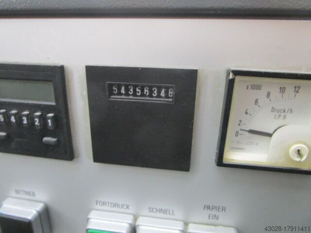 офсетной печати HEIDELBERG GTO 52