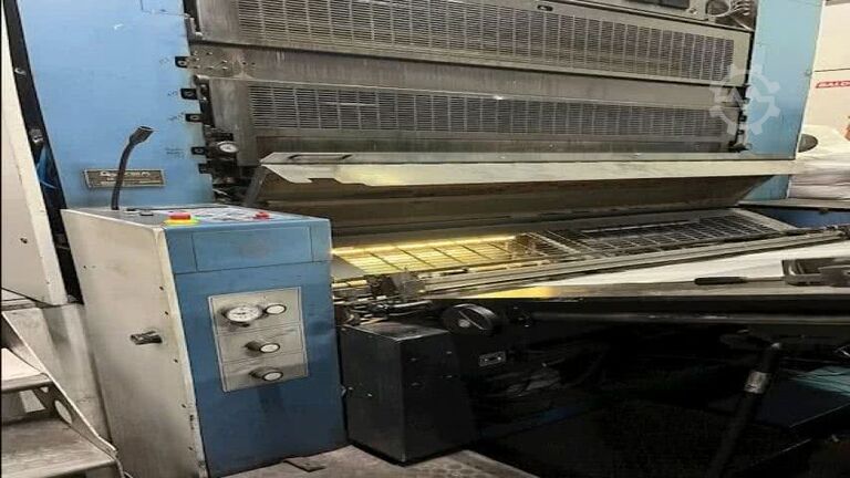 6 цветов KBA RAPIDA 162A 6+lak PWVA ALV3