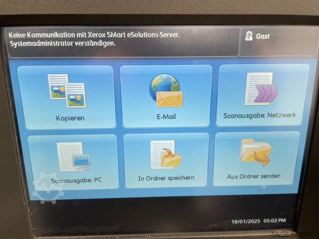 Xerox Versant 180 с Fiery EX180 и SquareFold