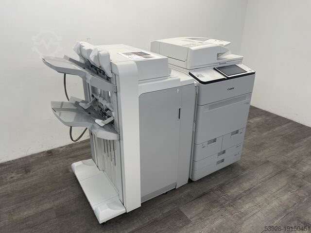 Canon imagePRESS C165 — ≈ 81 000 отпечатков, с финишером