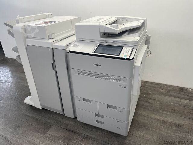 Canon imagePRESS C165 — ≈ 81 000 отпечатков, с финишером