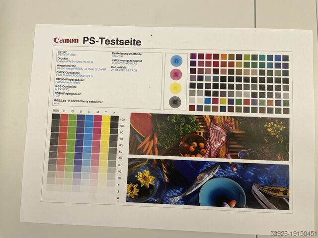 Canon imagePRESS C165 — ≈ 81 000 отпечатков, с финишером
