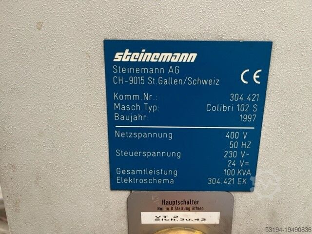 Steinemann Colibri 102 S Steinemann Colibri 102 S