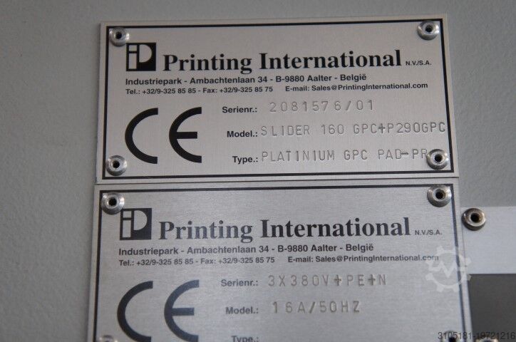 IP Printing International Platinium GPC PDP Printer