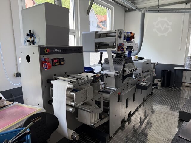 Grafisk Maskinfabrik 330 FB-D hot foil + screen printing