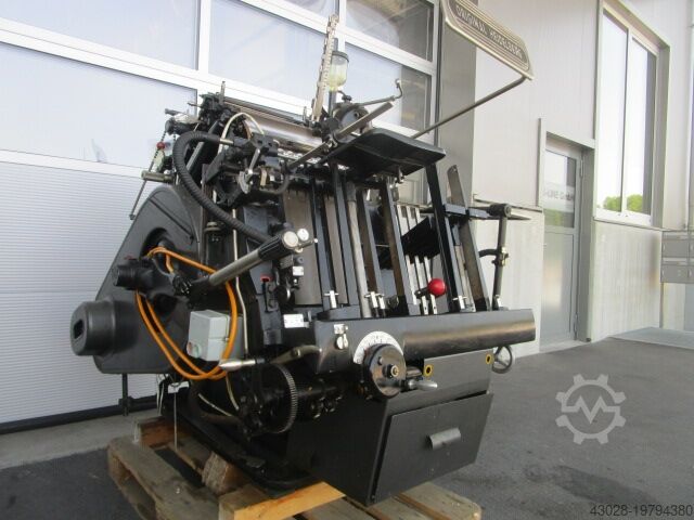 HEIDELBERG TIEGEL A4 MIT HEISSFOLIENPRÄGEEINRICHT