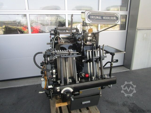 HEIDELBERG TIEGEL A4 MIT HEISSFOLIENPRÄGEEINRICHT