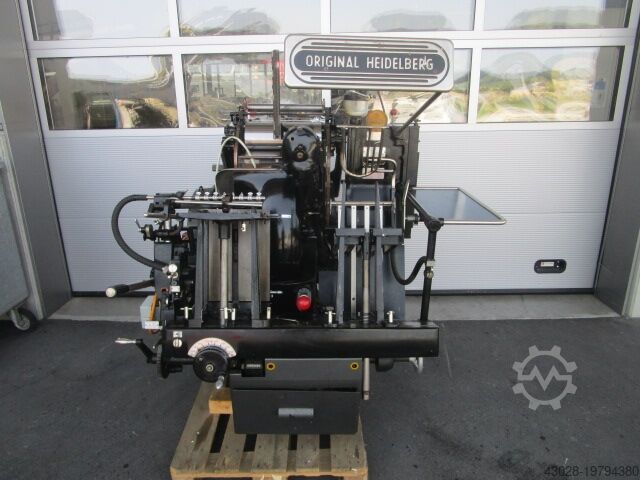 HEIDELBERG TIEGEL A4 MIT HEISSFOLIENPRÄGEEINRICHT