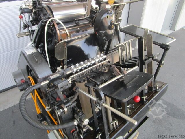 HEIDELBERG TIEGEL A4 MIT HEISSFOLIENPRÄGEEINRICHT