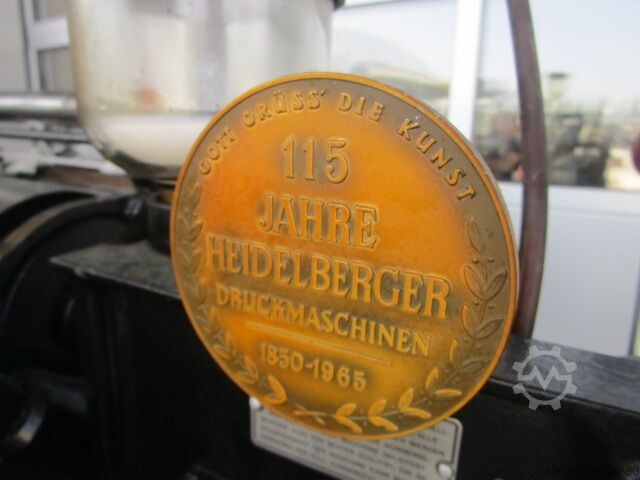 HEIDELBERG TIEGEL A4 MIT HEISSFOLIENPRÄGEEINRICHT