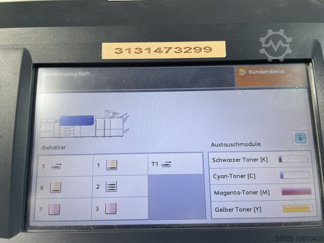 Xerox Versant 3100 Press incl. Booklet finisher, Paperdeck, FreeFlow