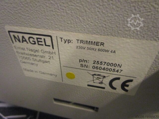 NAGEL FOLDNAK 8 MIT TRIMMER