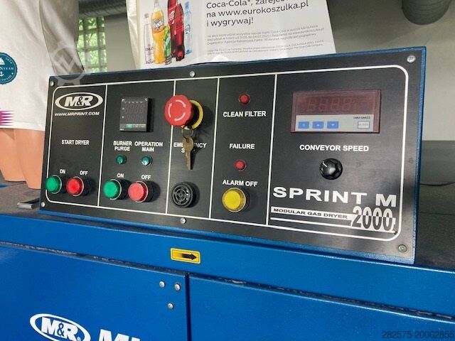 Газовая сушильная печь M&R Sprint M2000