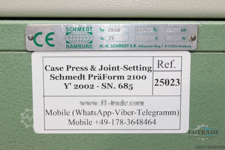 Schmedt PräForm HHS 2100
