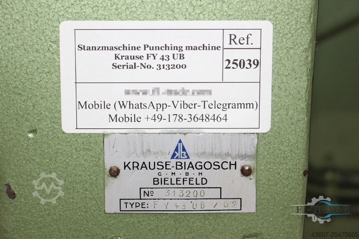 Krause FY 43 UB