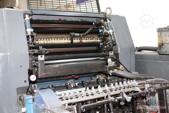 2-цветная офсетная печатная машина - 2-цветная офсетная машина Heidelberg GTOZP-52+ N+P