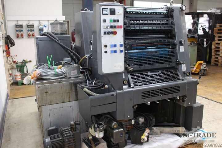 2-цветная офсетная печатная машина - 2-цветная офсетная машина Heidelberg GTOZP-52+ N+P