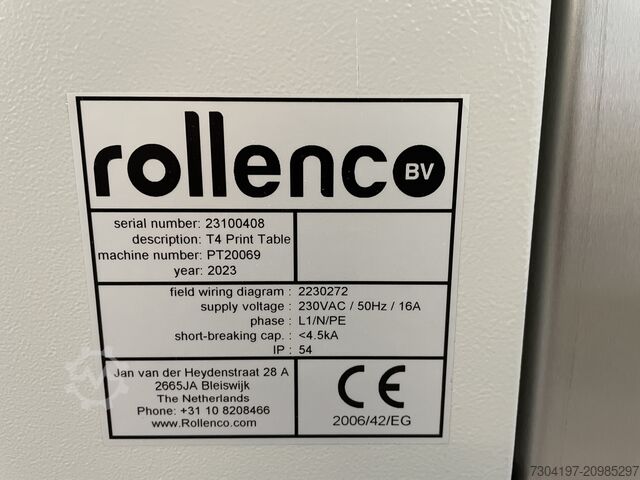 Однопроходной цифровой принтер Rollenco T4
