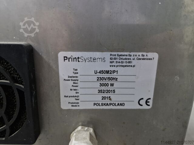 Print System U 450M2/P1 — ультразвуковая ванна для анелокс-валов