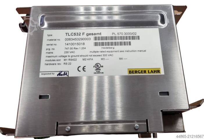 Heidelberg/Berger-Lahr CTP Servo Controller