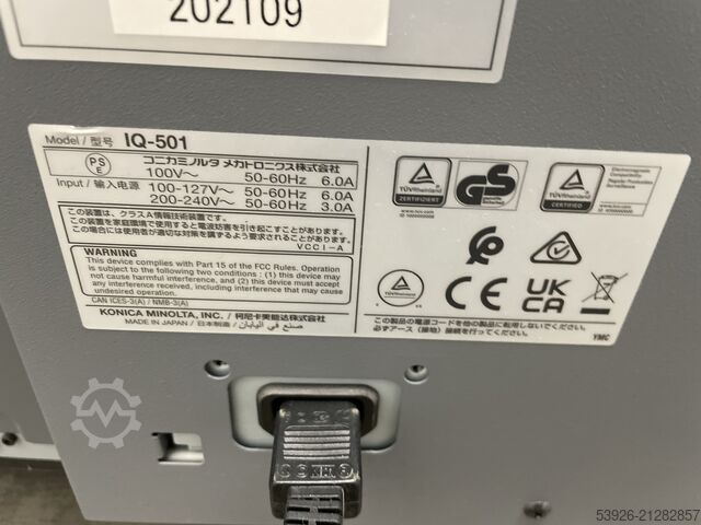 Develop Ineo+ 7090 incl. Fiery, Finisher, IQ-501