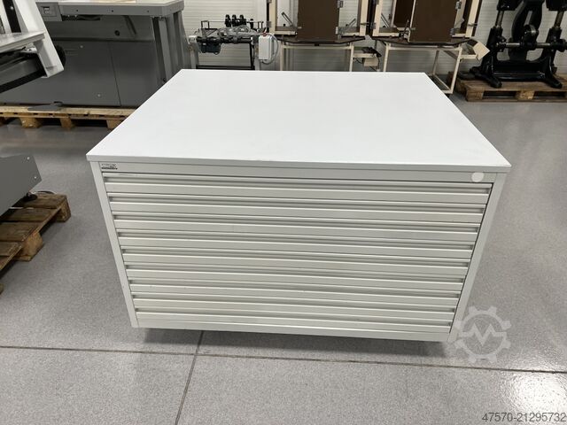Drawer shelving, workshop drawer unit, tool cabinet Mega Stahl