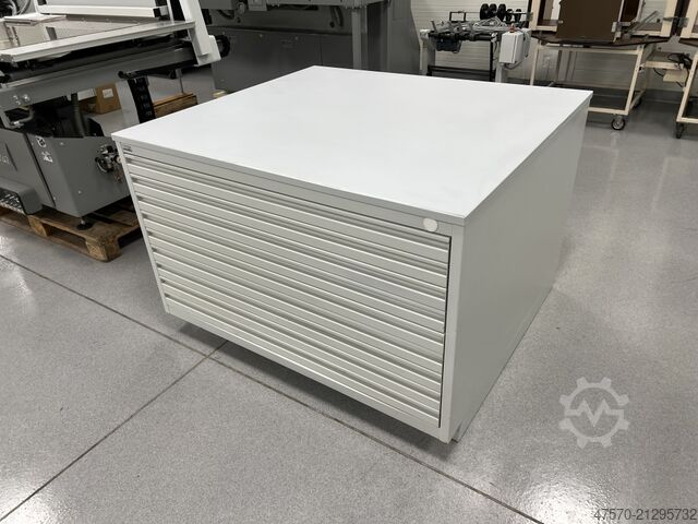 Drawer shelving, workshop drawer unit, tool cabinet Mega Stahl