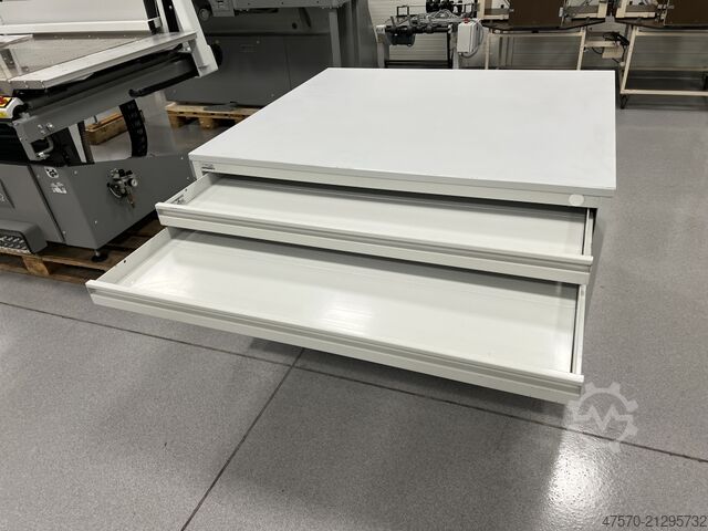 Drawer shelving, workshop drawer unit, tool cabinet Mega Stahl