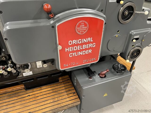 Heidelberg Cylinder S 54×72 Automatic Die-Cutting Machine